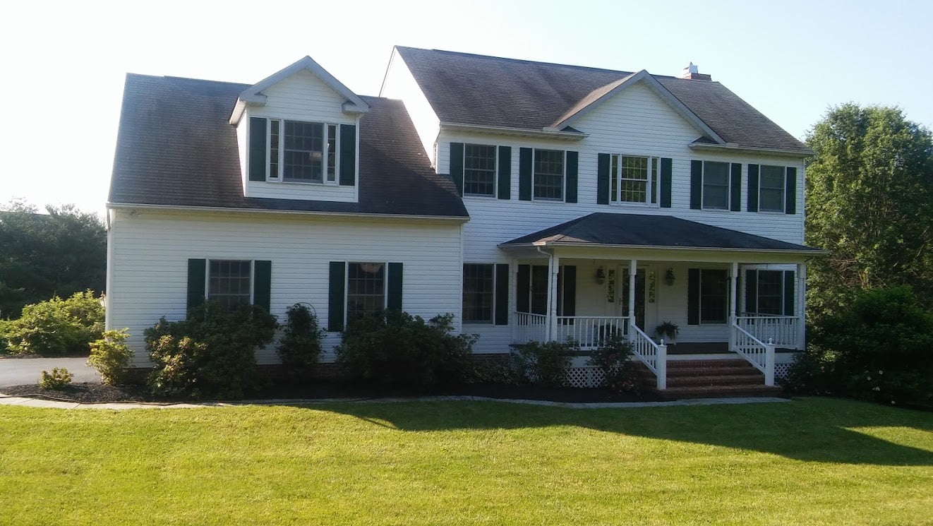 roof cleaning before cleaning